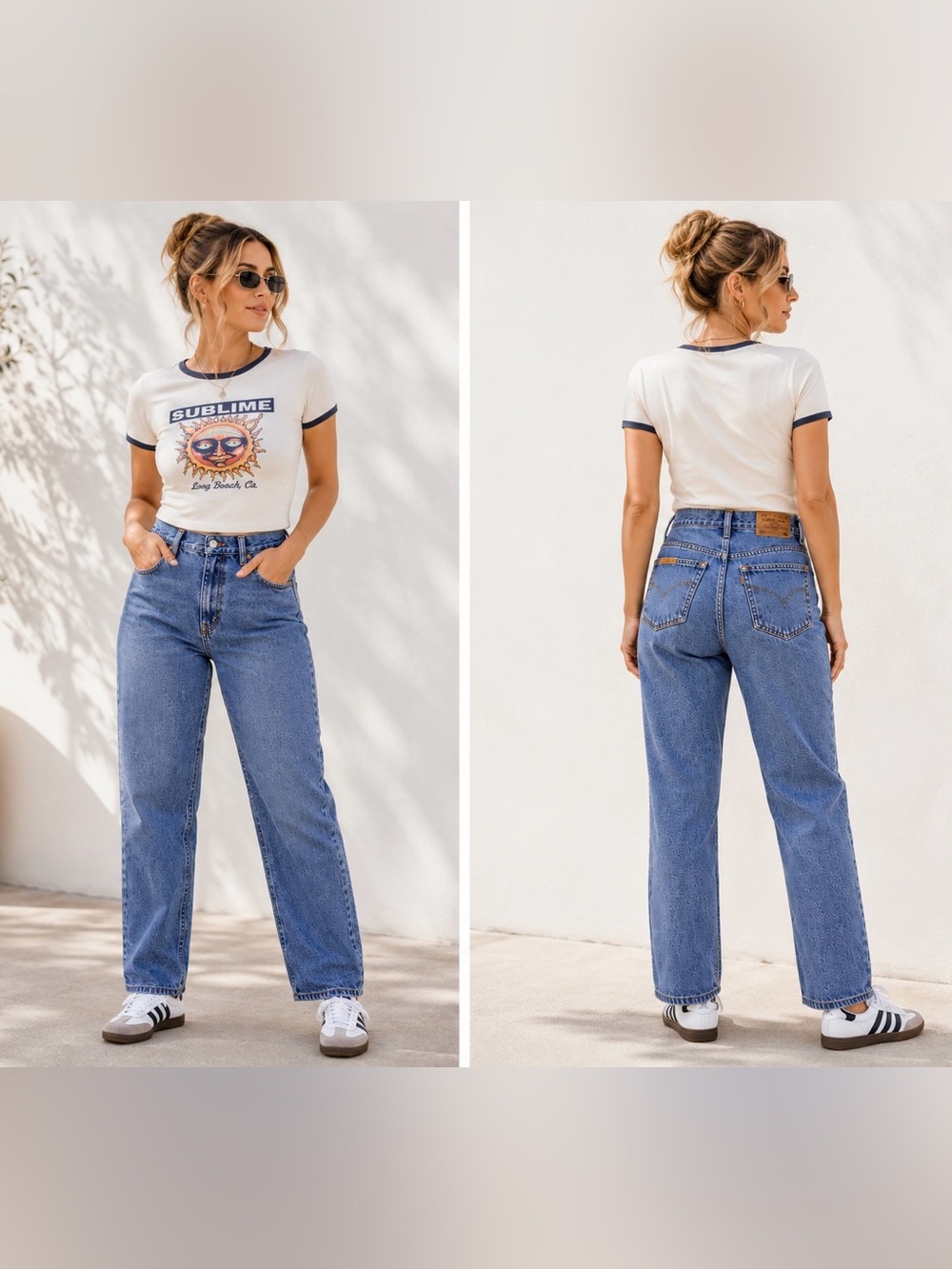 Vintage Jordache Basics Light Wash Mom Jeans – Women’s Size 10 | 100% Cotton